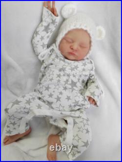 19 Realistic Reborn Baby Doll Handmade Weighted Newborn Girl Boy Laura Toy Gift