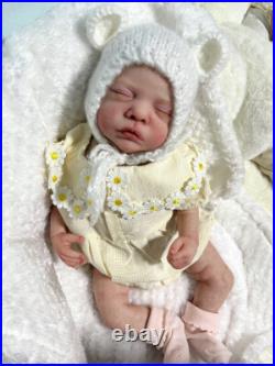19 Realistic Reborn Baby Doll Visible Veins Romy Sleeping Newborn Boy Girl Toys