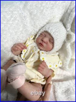 19 Realistic Reborn Baby Doll Visible Veins Romy Sleeping Newborn Boy Girl Toys