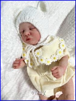 19 Realistic Reborn Baby Doll Visible Veins Romy Sleeping Newborn Boy Girl Toys
