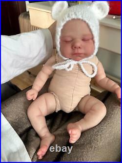 19 Weighted Reborn Doll Newborn Baby Realistic Boy Girl Handmade Art Toys Gift