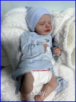 19in Loulou Weighted Reborn Baby Doll Handmade Newborn Boy Girl Realistic Limbs