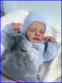 19in Loulou Weighted Reborn Baby Doll Handmade Newborn Boy Girl Realistic Limbs