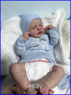 19in Loulou Weighted Reborn Baby Doll Handmade Newborn Boy Girl Realistic Limbs