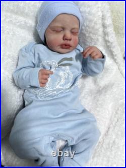 19in Loulou Weighted Reborn Baby Doll Handmade Newborn Boy Girl Realistic Limbs