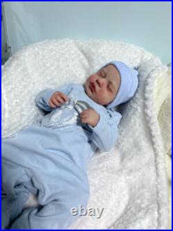 19in Loulou Weighted Reborn Baby Doll Handmade Newborn Boy Girl Realistic Limbs