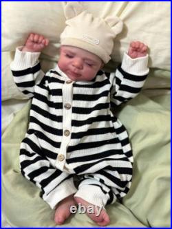 19in Weighted Reborn Baby Doll Realistic Newborn Lovely Boy Girl Colect Toy Gift