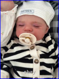 19in Weighted Reborn Baby Doll Realistic Newborn Lovely Boy Girl Colect Toy Gift