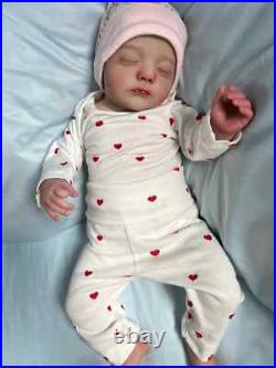 19inch Artist Finished Reborn Doll Alessia Soft Cloth Body Realistic Newborn Toy 19inch Artist Finished Reborn Doll Alessia Soft Cloth Body Realistic Newborn Toy