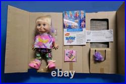 #1 Marcy BABY FACE DOLL Galoob? SO SWEET MARCY Jointed NEW Ponytail PURPLE HTF