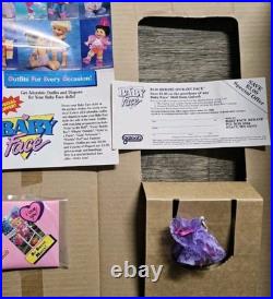 #1 Marcy BABY FACE DOLL Galoob? SO SWEET MARCY Jointed NEW Ponytail PURPLE HTF