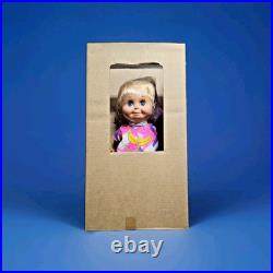 #1 Marcy BABY FACE DOLL Galoob? SO SWEET MARCY Jointed NEW Ponytail PURPLE HTF