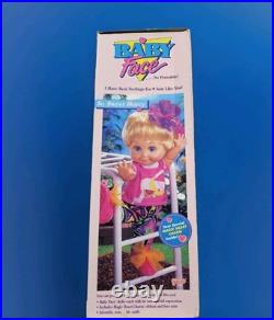 #1 Marcy BABY FACE DOLL Galoob? SO SWEET MARCY Jointed NEW Ponytail PURPLE HTF