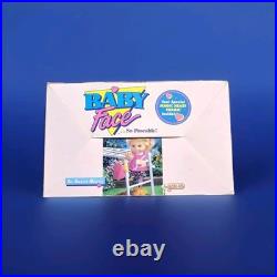 #1 Marcy BABY FACE DOLL Galoob? SO SWEET MARCY Jointed NEW Ponytail PURPLE HTF