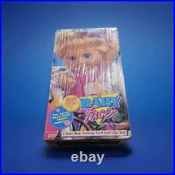 #1 Marcy BABY FACE DOLL Galoob? SO SWEET MARCY Jointed NEW Ponytail PURPLE HTF