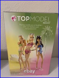 2007 Barbie Top Model Resort Barbie Fashion Doll Mattel M5801 New In Box