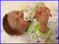 2050cm 100% Handmade Reborn Baby Girl Doll Newborn Lifelike Soft Vinyl silicone