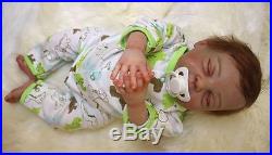 2050cm 100% Handmade Reborn Baby Girl Doll Newborn Lifelike Soft Vinyl silicone