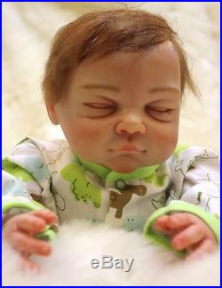 2050cm 100% Handmade Reborn Baby Girl Doll Newborn Lifelike Soft Vinyl silicone 2050cm 100% Handmade Reborn Baby Girl Doll Newborn Lifelike Soft Vinyl silicone
