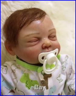 2050cm 100% Handmade Reborn Baby Girl Doll Newborn Lifelike Soft Vinyl silicone