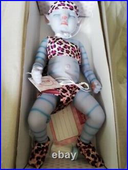 20 Avatar Sleep Silicone Reborn Blue Baby Boy Vinyl Newborn Xmas Doll Gift US