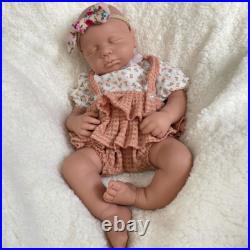 20 Full Silicone Reborn Doll Loulou Handmade 6.8lb Unpainted Newborn Baby Girl