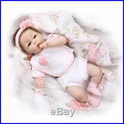 20 Handmade Baby Girl Doll Wedding Gift Silicone Vinyl Reborn Dolls+Clothes 20 Handmade Baby Girl Doll Wedding Gift Silicone Vinyl Reborn Dolls+Clothes