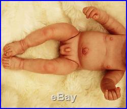20 Handmade Full Body Soft Vinyl Reborn Baby Newborn Lifelike Boy Doll