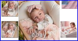 20-Inch Realistic Reborn Baby Doll Mila with Weighted Soft Body & Accessories