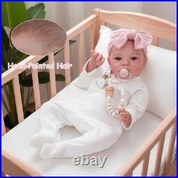 20-Inch Realistic Reborn Baby Doll Mila with Weighted Soft Body & Accessories