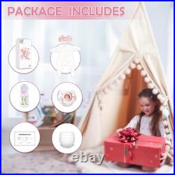 20-Inch Realistic Reborn Baby Doll Mila with Weighted Soft Body & Accessories