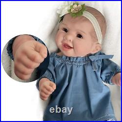 20 Inch Realistic Reborn Baby Doll Soft Reborn Baby Doll Full Body Silicone s