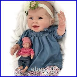 20 Inch Realistic Reborn Baby Doll Soft Reborn Baby Doll Full Body Silicone s