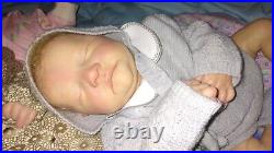 20'' Lifelike Reborn Baby Doll Boy Levi Sleeping Realistic by Bonnie Brown