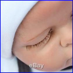 20 Lifelike SOFT SOLID silicone Reborn Girl Baby Realistic Newborn Baby Doll