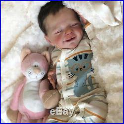 20'' Little David Reborn Baby Doll Boy, Handmade Realistic Baby Doll for Girls