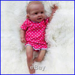 20 Lovely Girl Toys Full Body Waterproof Silicone Vinyl Reborn Baby Dolls XMAS