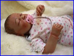 20 Realistic Reborn Baby Doll Real Lifelike Soft Silicone Newborn Baby Doll
