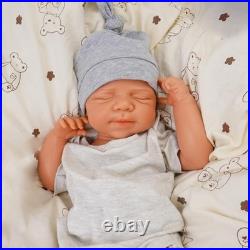 20 Realistic Silicone Reborn Baby Doll Anatomically Correct Lifelike Boy, Gif