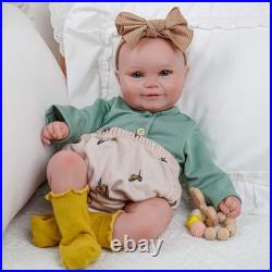 20 Reborn Baby Doll, Cute Soft Vinyl, Life-like Newborn, Realistic Features NEW