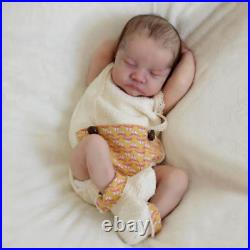 20'' Reborn Baby Doll Vinyl Silicone Body Sleeping + Clothes, (US ONLY)