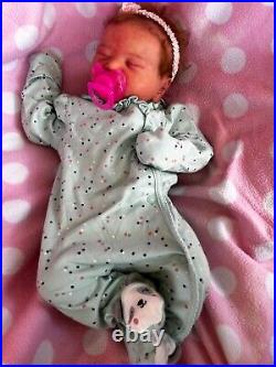 20 Reborn Baby Dolls Girl Sleeping Baby Doll