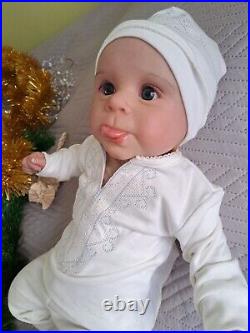 20 Reborn Baby Dolls Soft Body Toddler Newborn Doll 1500gr