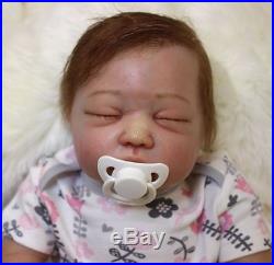 20 Silicone Realistic Reborn Baby Doll Real Lifelike Newborn Sleeping Girl Boy