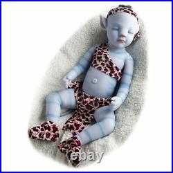 20'' Sleeping Avatar Baby Boy Full Body Waterproof Silicone vinyl Reborn Doll