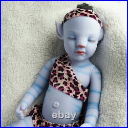 20'' Sleeping Avatar Baby Boy Full Body Waterproof Silicone vinyl Reborn Doll