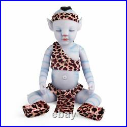 20'' Sleeping Avatar Baby Boy Full Body Waterproof Silicone vinyl Reborn Doll