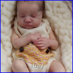 20'' Sleeping Full Vinyl Silicone Reborn Realistic Baby Soft Vinyl Body Doll US