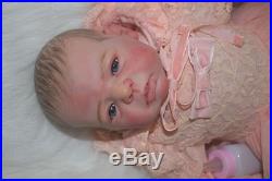 20'' bebe Reborn Baby Doll Girl Lifelike Soft Vinyl Silicone Handmade Sweet gift