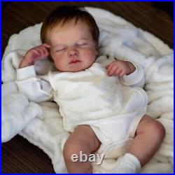 20 inch Sleeping Fake Reborn Baby Dolls Preemie Lifelike Soft Vinyl with Veins